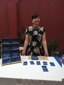 Cintia Jiménez autora de La verdad tras los secretos